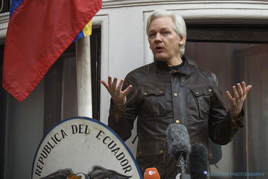 Julian Assange Ecuadorian Embassy