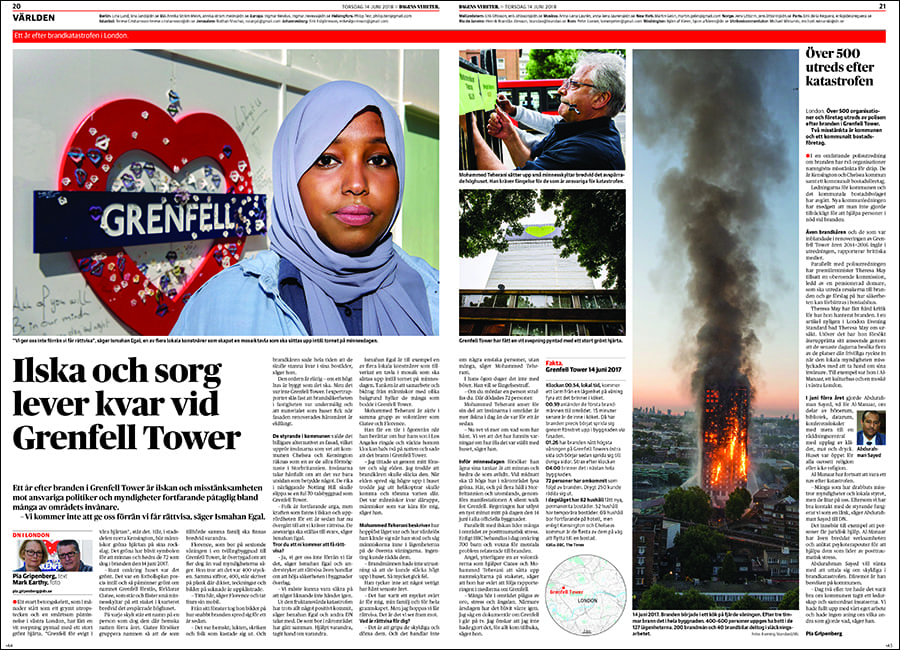 Grenfell Tower one year later