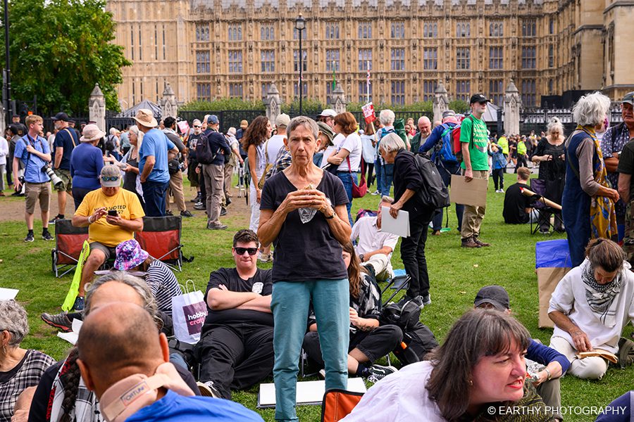 Defend Our Juries Demonstration in London