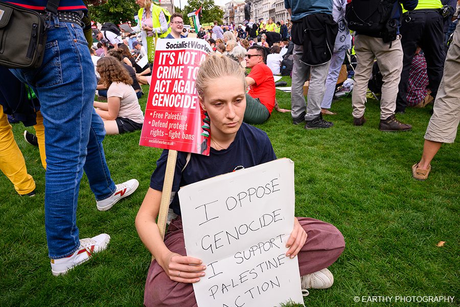 Defend Our Juries Demonstration in London