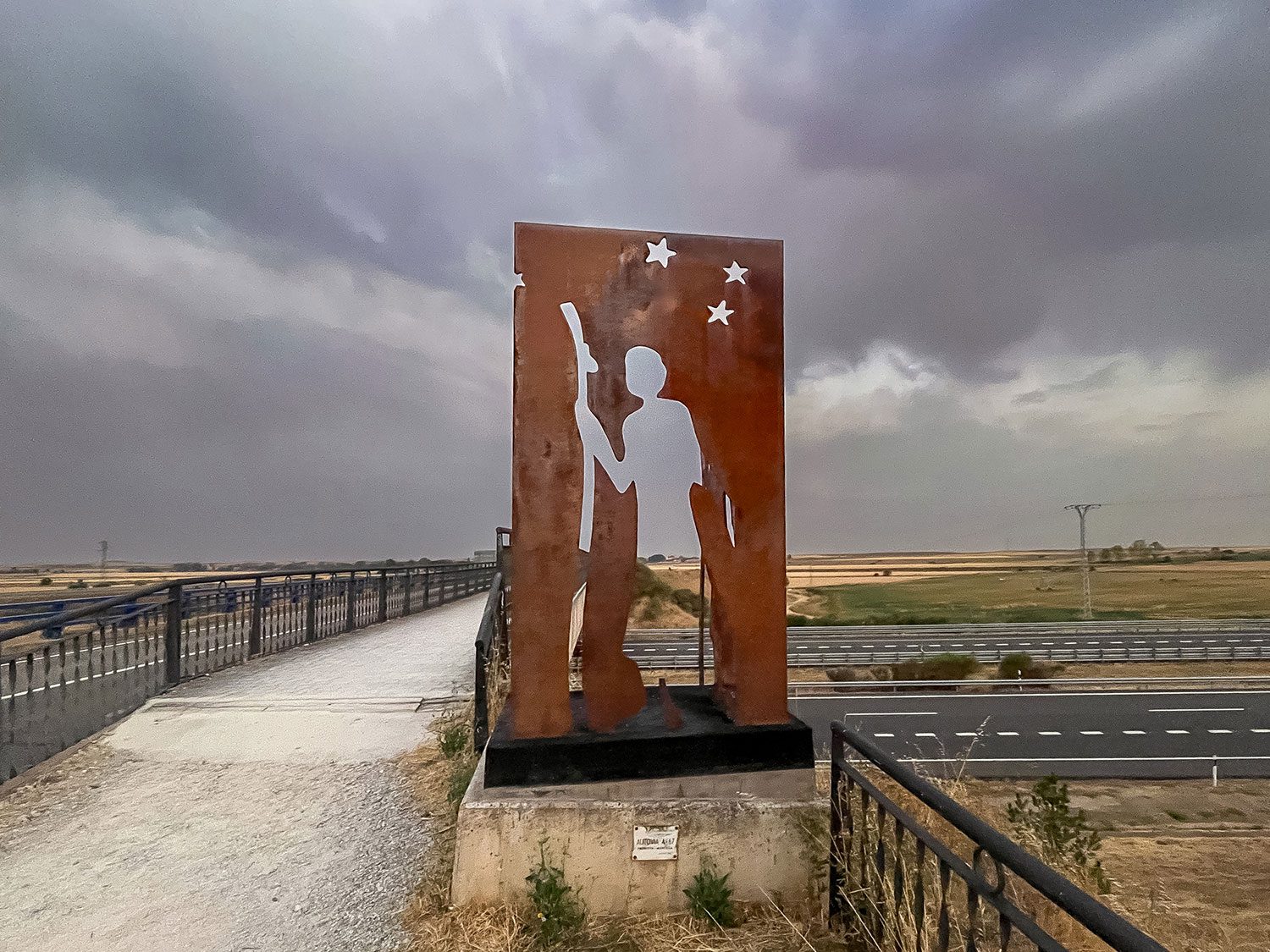 Camino Frances Boadilla del Camino to Villalcázar de Sirga