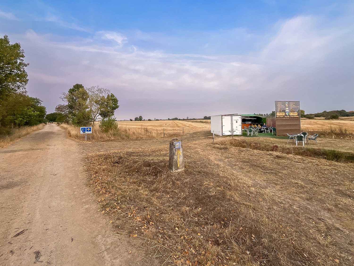 Camino Frances Villalcazar de Sirga to Calzadilla de la Cueza