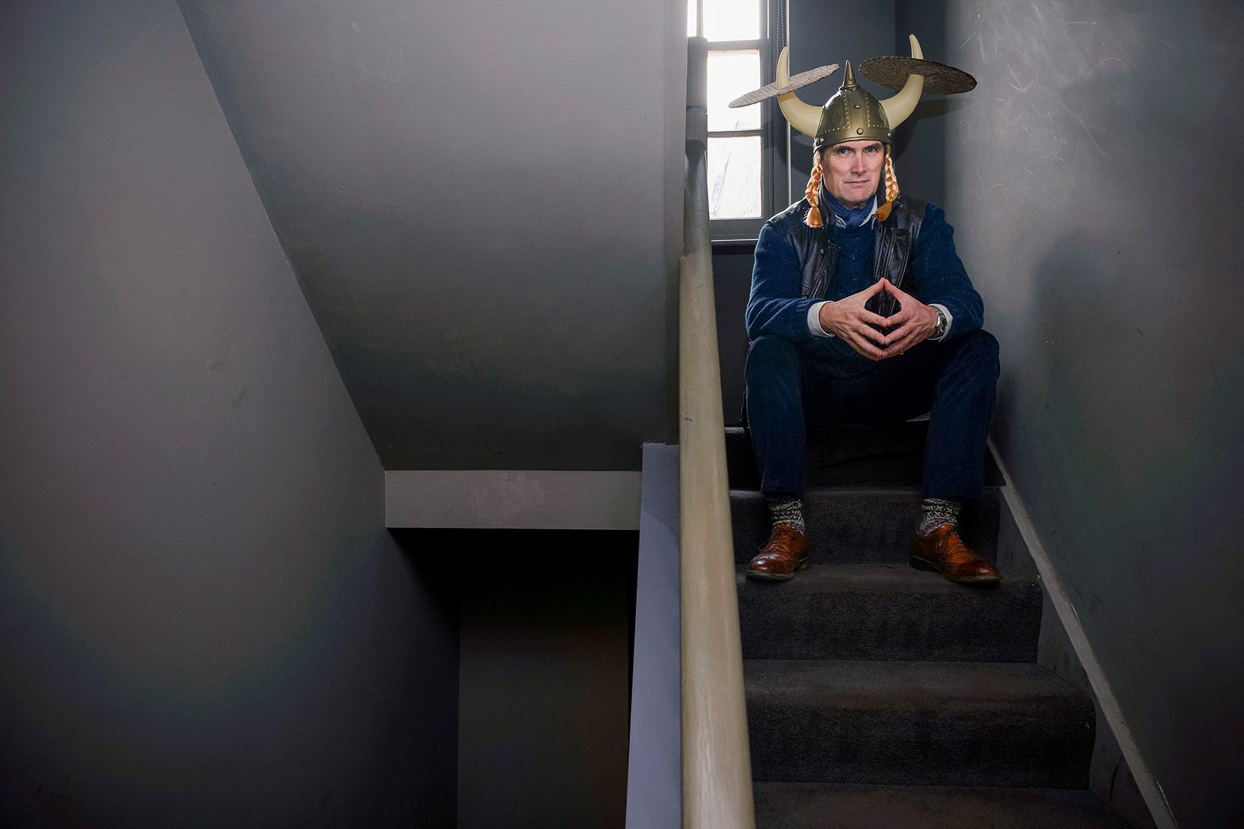 AA Gill | Editorial Portraits London | Editorial Portrait Photographer