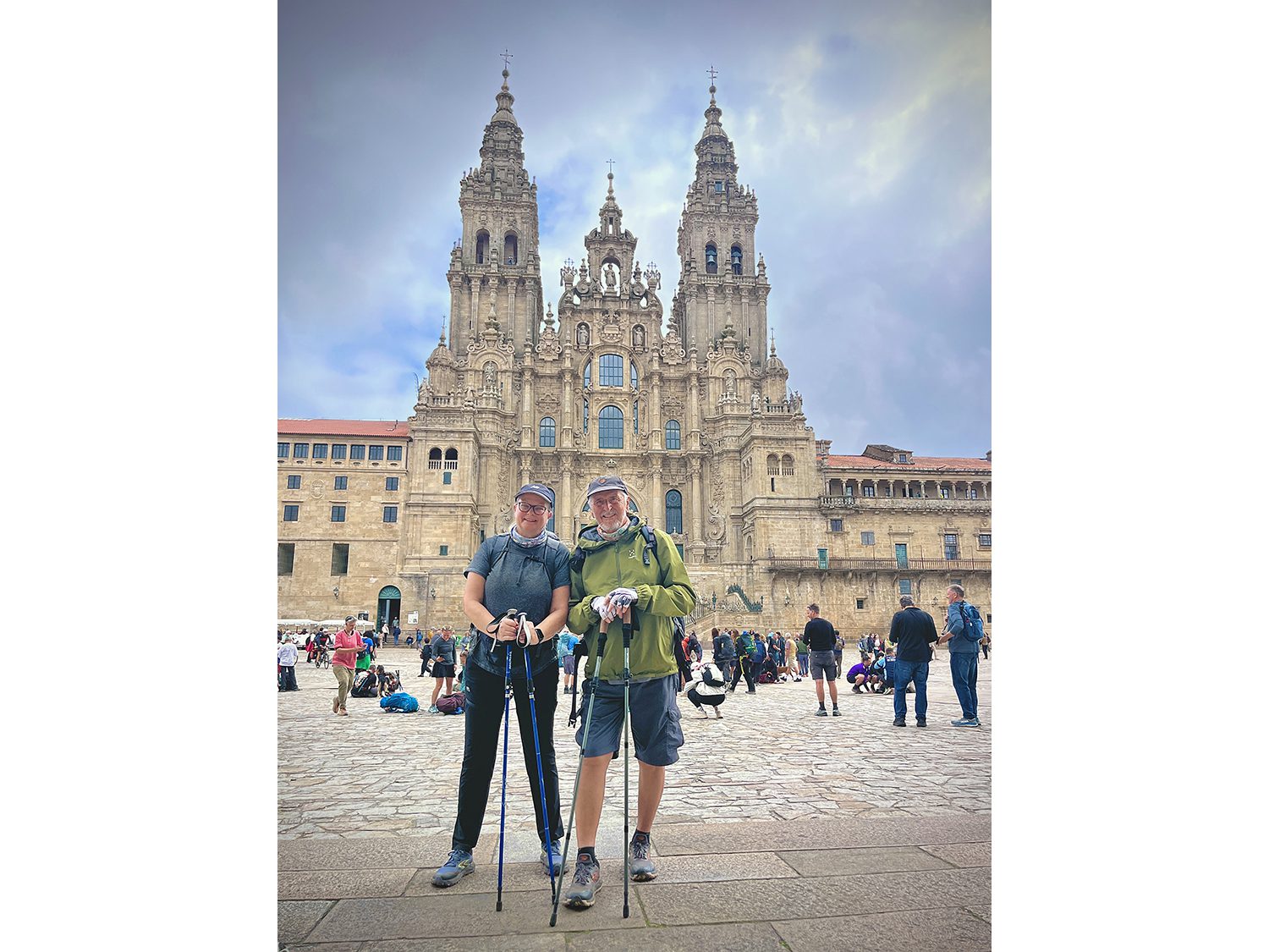 Camino Frances O Pedrouzo to Santiago de Compostela